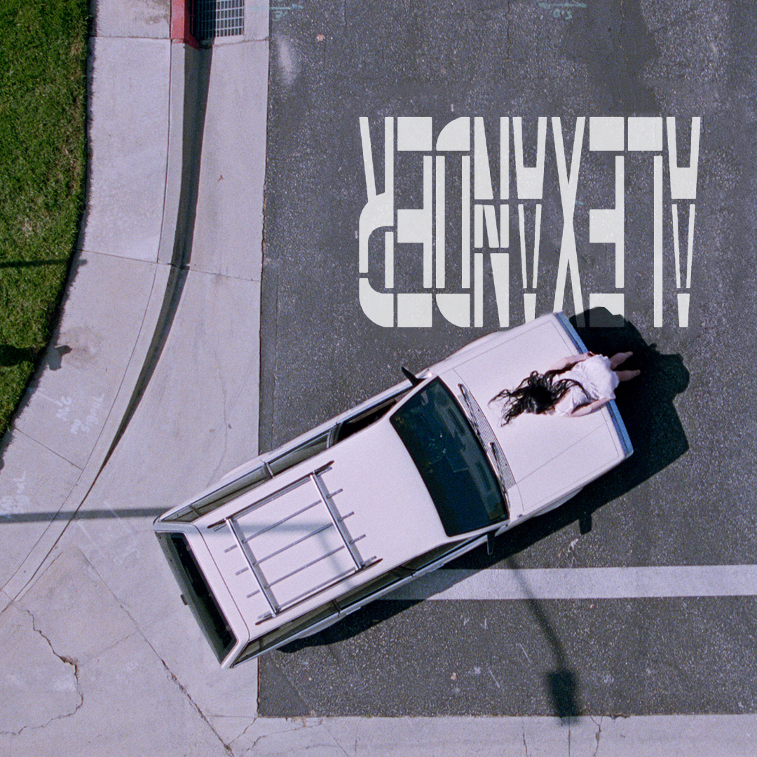 Lady Gaga Disease Single Album Cover, with 'Alexander' text